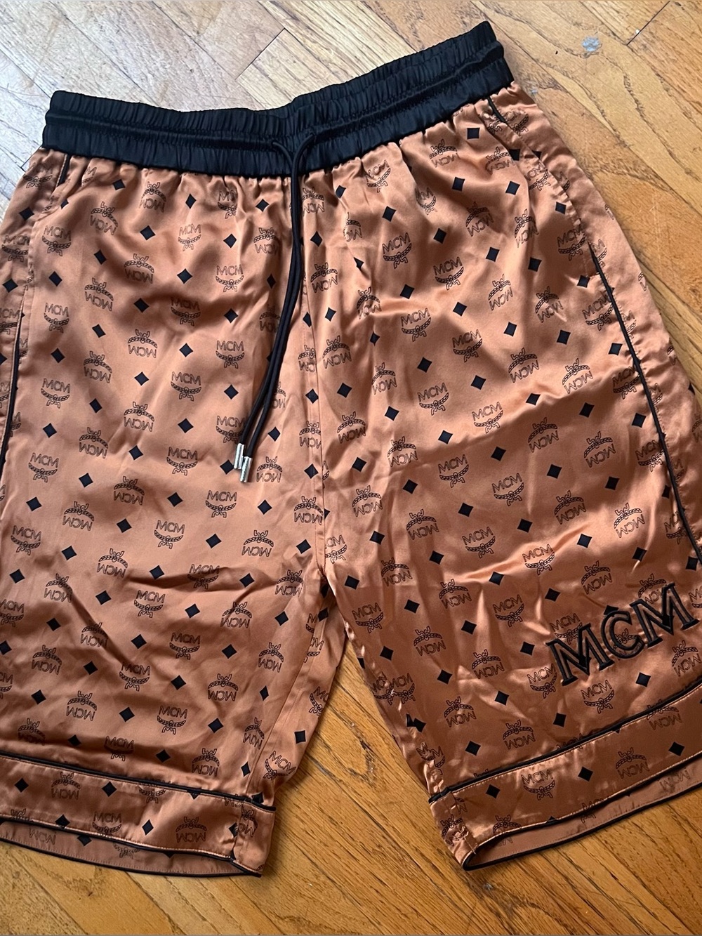 MCM luxury silk jersey shorts - Picture 5 of 15